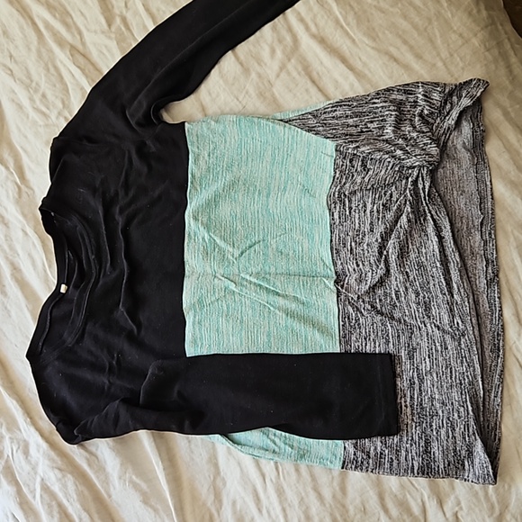 Tricolour long sleeve shirt size medium - Picture 1 of 1